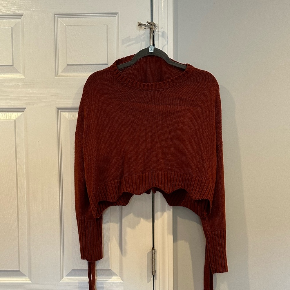 Cropped sweater